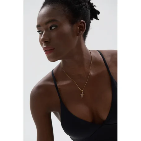 collier-croix-acier-inoxydable