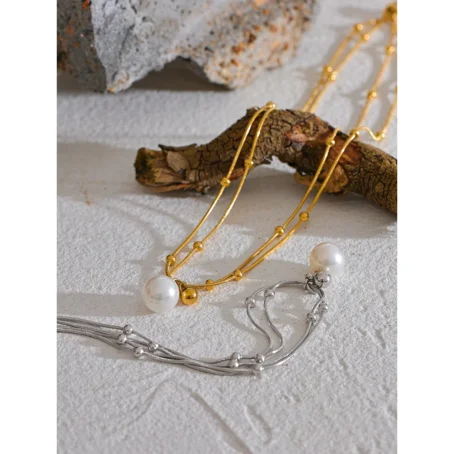 collier-perle-acier-inoxydable