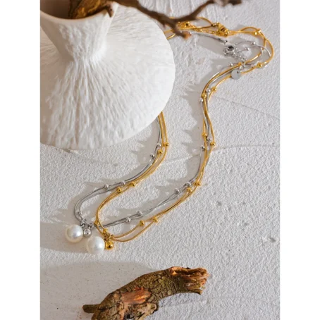 collier-perle-acier-inoxydable