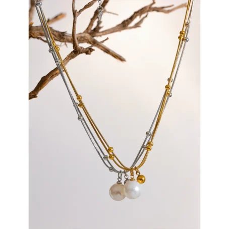 collier-perle-acier-inoxydable