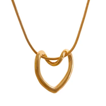 collier-coeur-acier-inoxydable