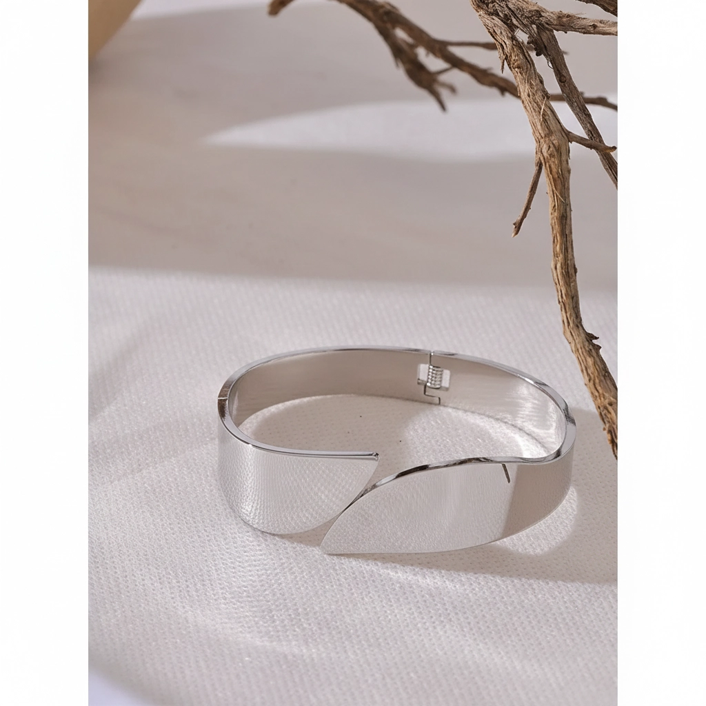 bracelet-acier-inoxydable-femme-argent