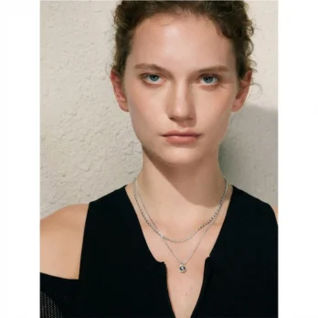 collier-acier-inoxydable-argent