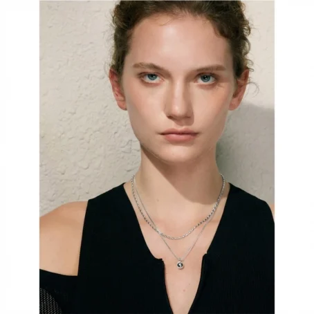 collier-acier-inoxydable-argent