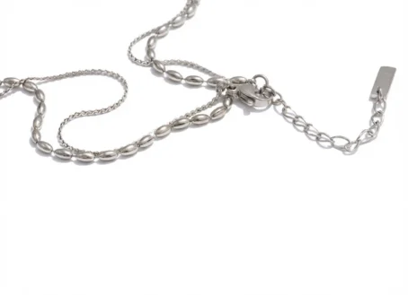collier-acier-inoxydable-argent