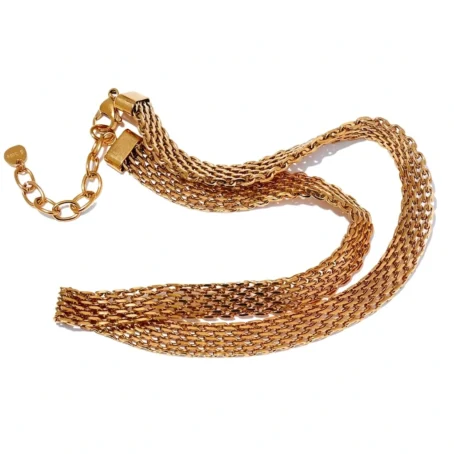 collier-ras-du-cou-maille-tressee-doree
