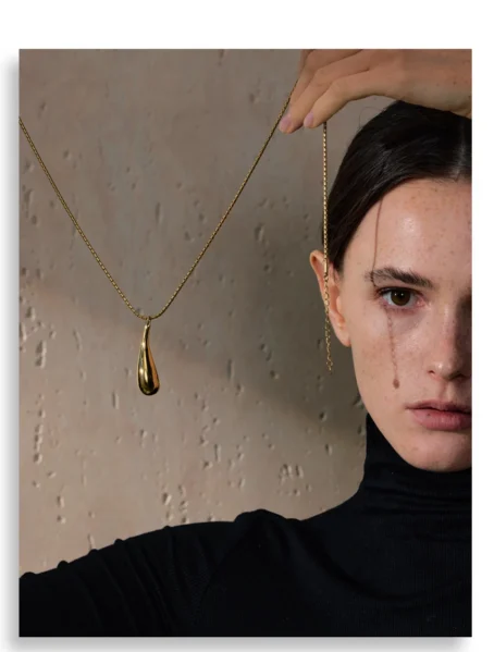 collier-acier-inoxydable-femme-or