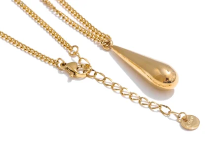 collier-acier-inoxydable-femme-or