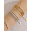 bracelet-multirang-acier-inoxydable