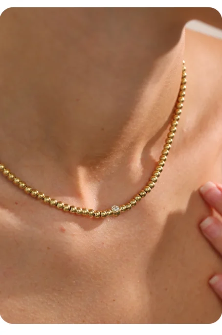 collier-acier-inoxydable-dore