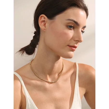 collier-acier-inoxydable-dore