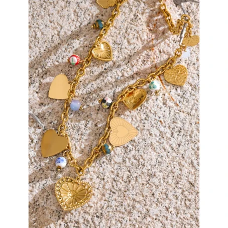 collier-charms-acier-inoxydable